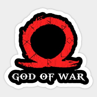 God of War  Logo Sticker